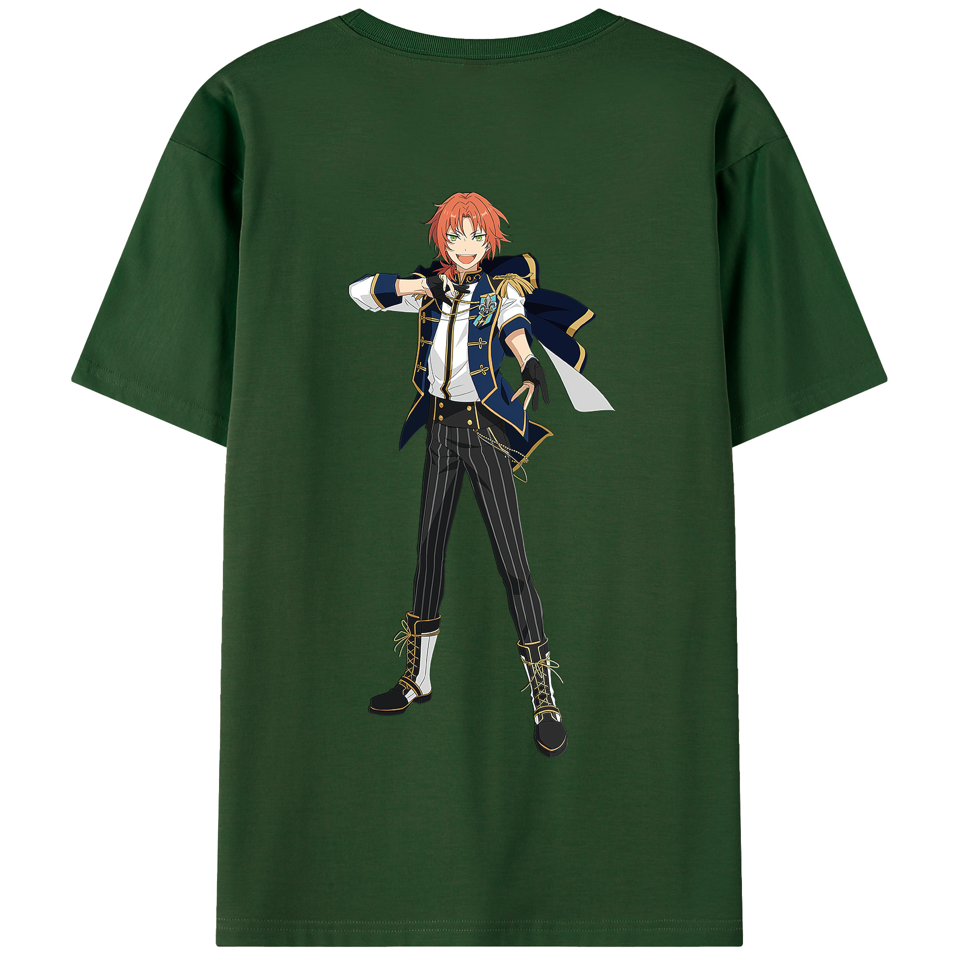 （画像用） あんさんぶるスターズ! Ensemble Stars 綿100％半袖Tシャツ（背面プリント）